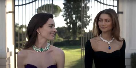 zendaya lesbian|Zendaya & Anne Hathaways Bulgari Ad Is the Sapphic Film of。